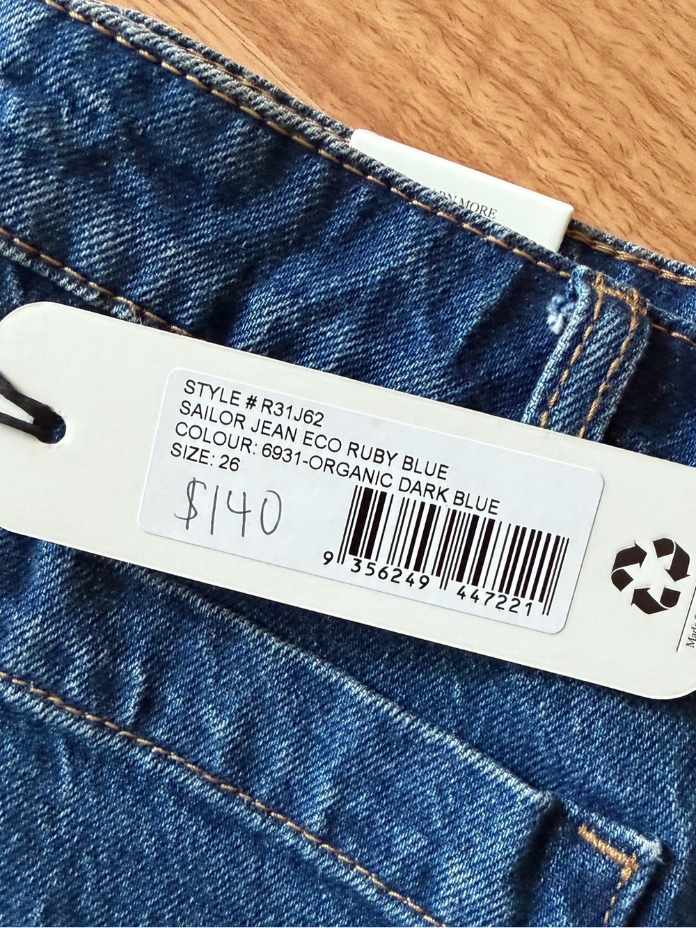 Rolla’s High Rise Sailor Jeans - Picture 3 of 4